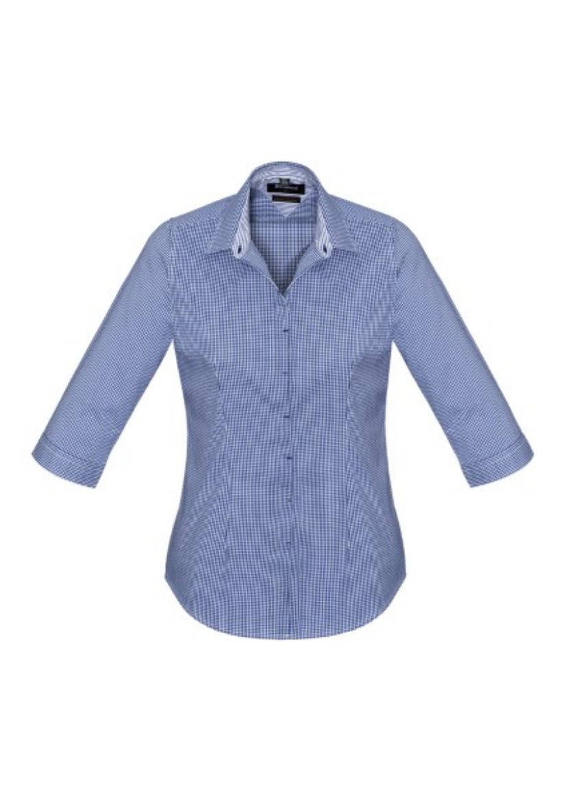Picture of Biz Corporates Ladies Newport Shirt 3/4 Sleeve